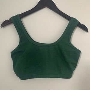 ARQ medium green full coverage bra